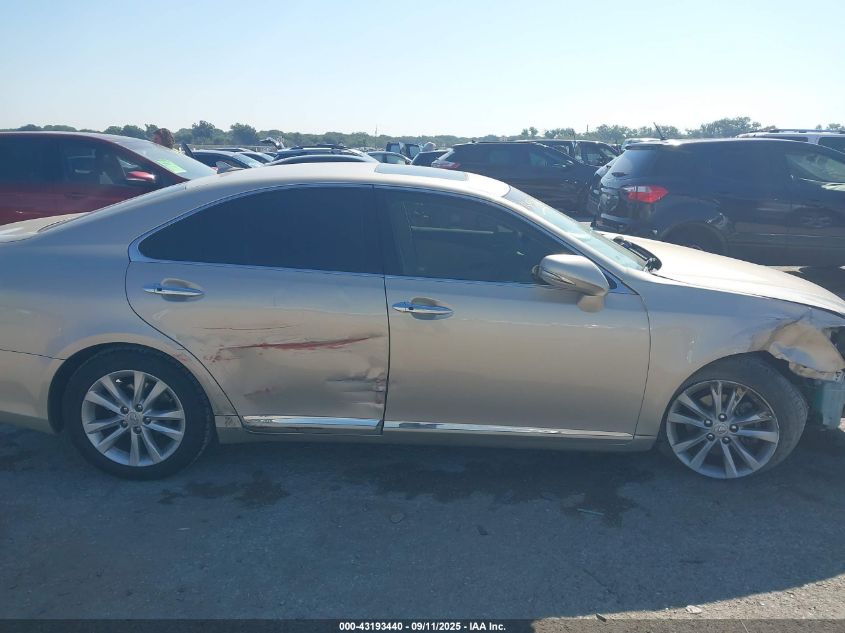 2011 Lexus Es 350 VIN: JTHBK1EG1B2435615 Lot: 43193440