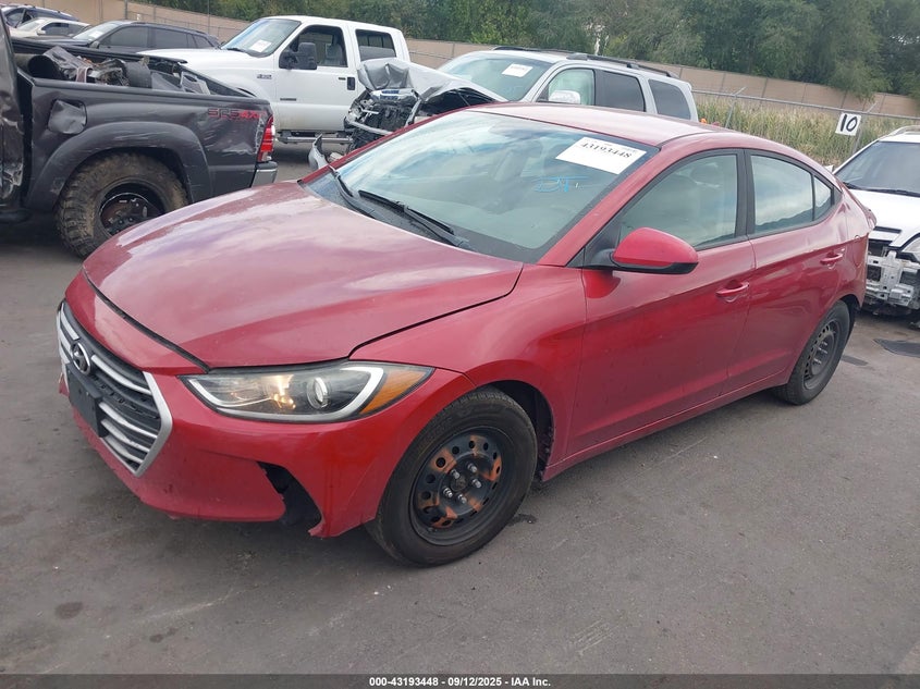 2017 HYUNDAI ELANTRA SE - KMHD74LF5HU304218