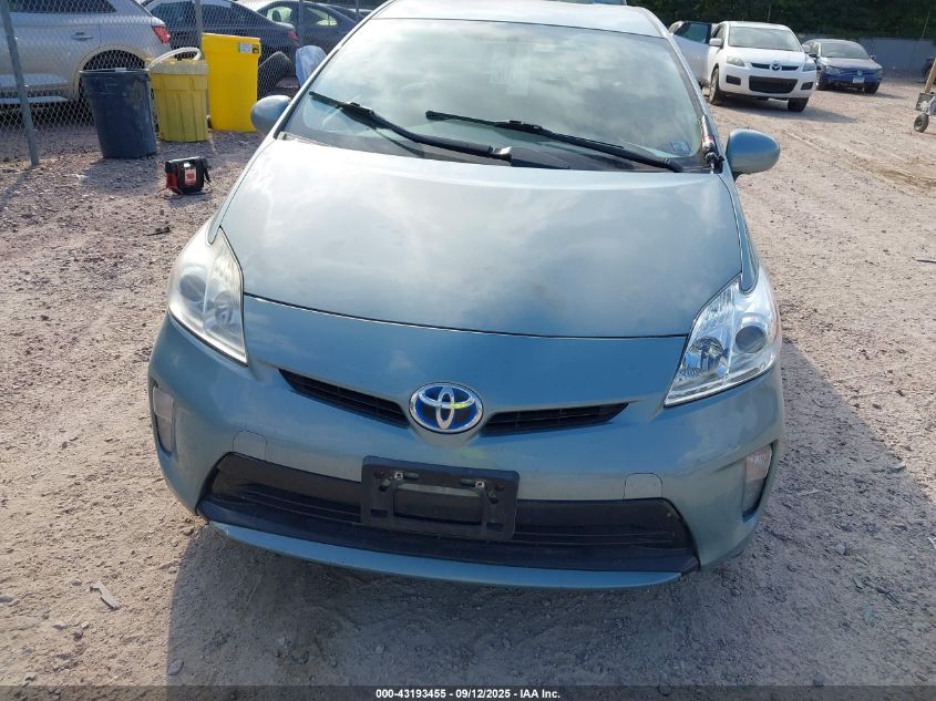 2013 Toyota Prius Two VIN: JTDKN3DU9D1651586 Lot: 43193455