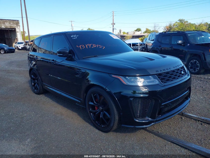 Vin: salwz2re9na200847, lot: 43687895, land rover range rover sport svr/svr carbon edition 2022 img_1