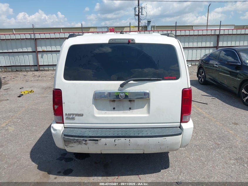 2007 Dodge Nitro Slt/Rt VIN: 1D8GT58K87W699945 Lot: 43193481