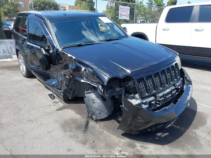 2009 Jeep Grand Cherokee Srt8 black other gasoline 1J8HR78W89C520526 photo #1