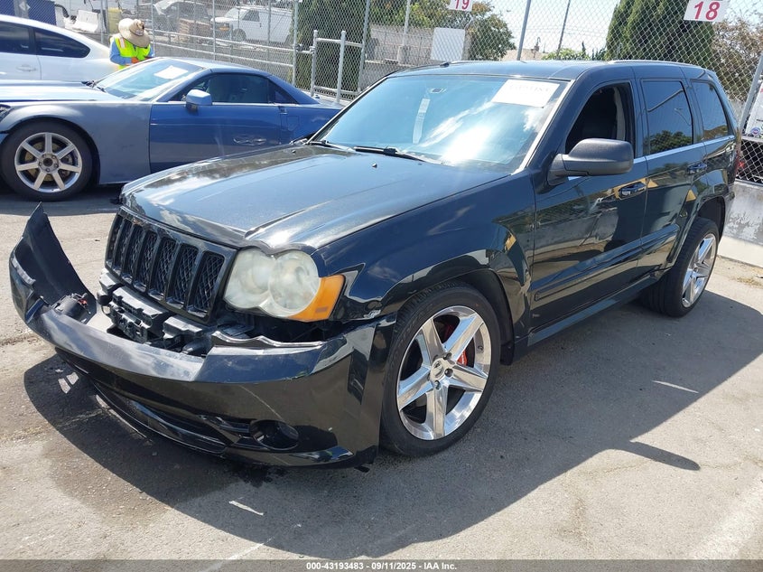 2009 Jeep Grand Cherokee Srt8 black other gasoline 1J8HR78W89C520526 photo #3