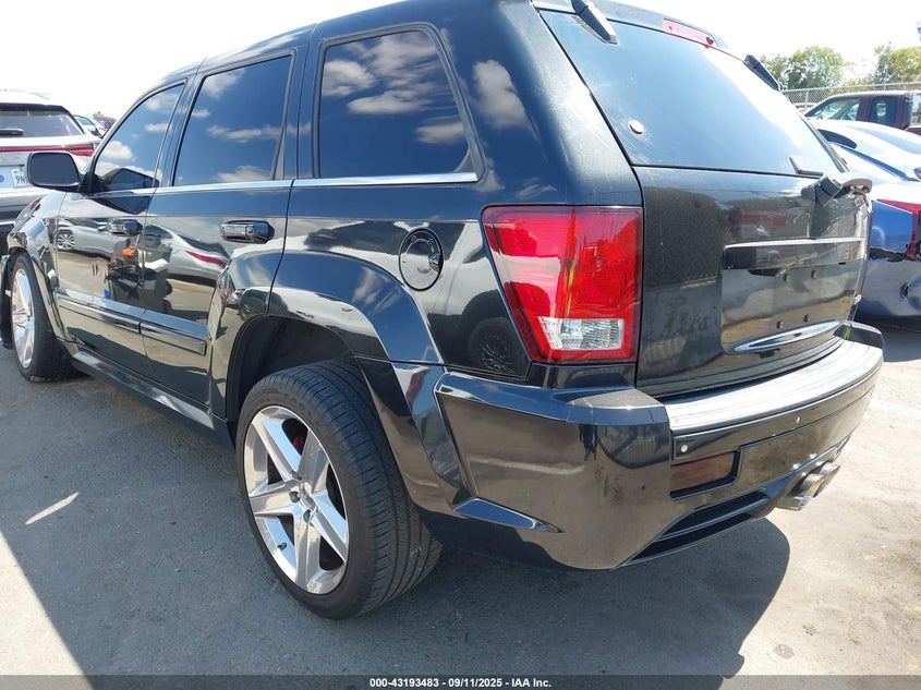 2009 Jeep Grand Cherokee Srt8 black other gasoline 1J8HR78W89C520526 photo #4