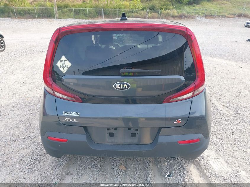 2020 Kia Soul S VIN: KNDJ23AU7L7022378 Lot: 43193486