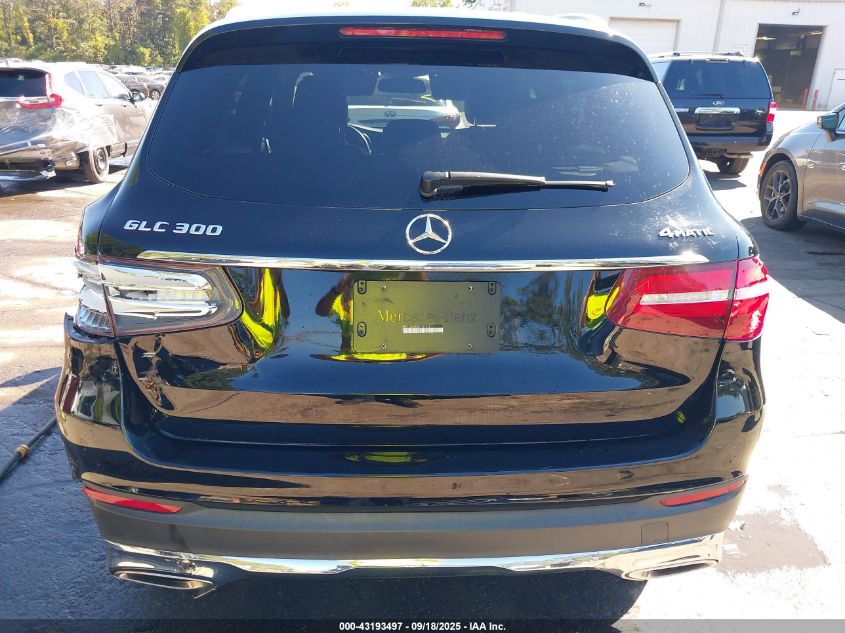 2019 Mercedes-Benz Glc 300 4Matic VIN: WDC0G4KB4KV187695 Lot: 43193497