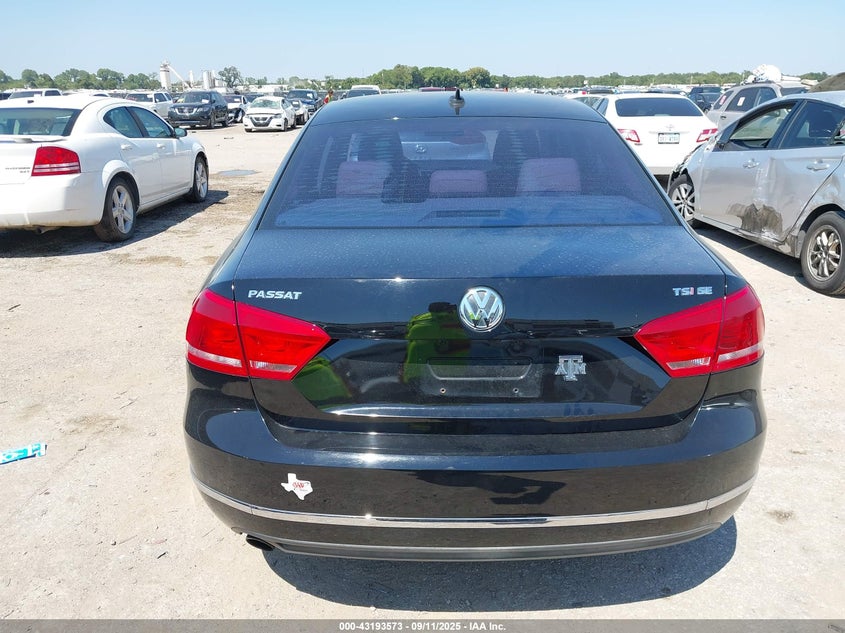 2015 VOLKSWAGEN PASSAT 1.8T SE 1VWBS7A37FC055263