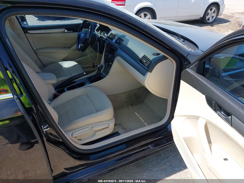 2015 VOLKSWAGEN PASSAT 1.8T SE 1VWBS7A37FC055263