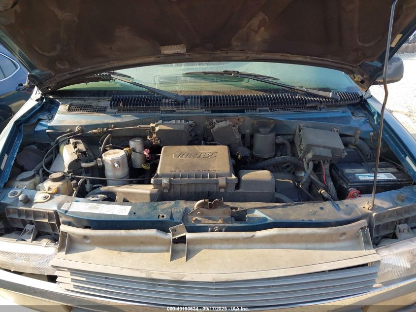 2000 Chevrolet Astro VIN: 1GNDM19W6YB213903 Lot: 43193624