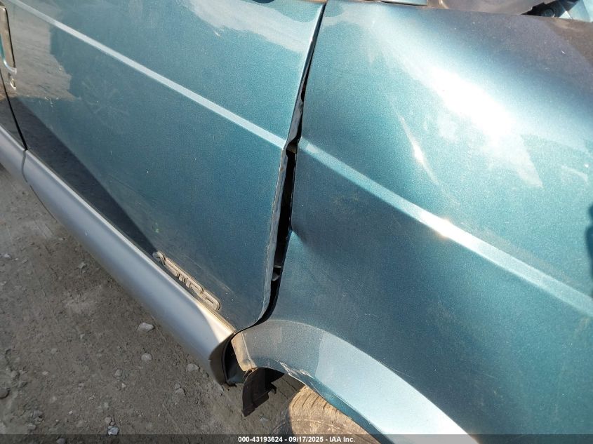 2000 Chevrolet Astro VIN: 1GNDM19W6YB213903 Lot: 43193624