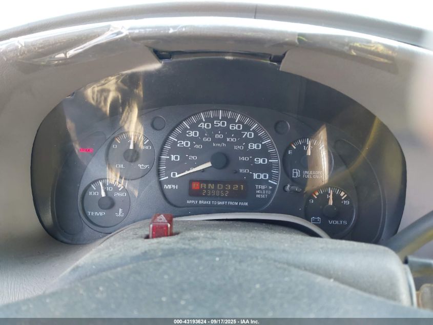 2000 Chevrolet Astro VIN: 1GNDM19W6YB213903 Lot: 43193624