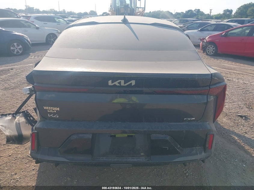 2025 Kia K4 Gt-Line VIN: 3KPFW4DE3SE062587 Lot: 43193634