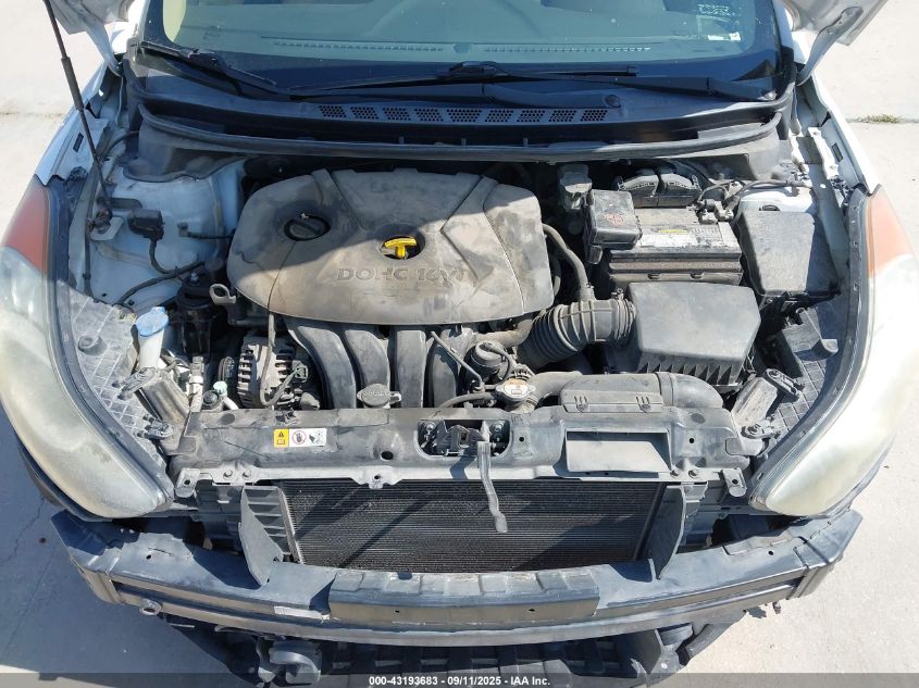 2013 Hyundai Elantra Gls VIN: 5NPDH4AE3DH274992 Lot: 43193683