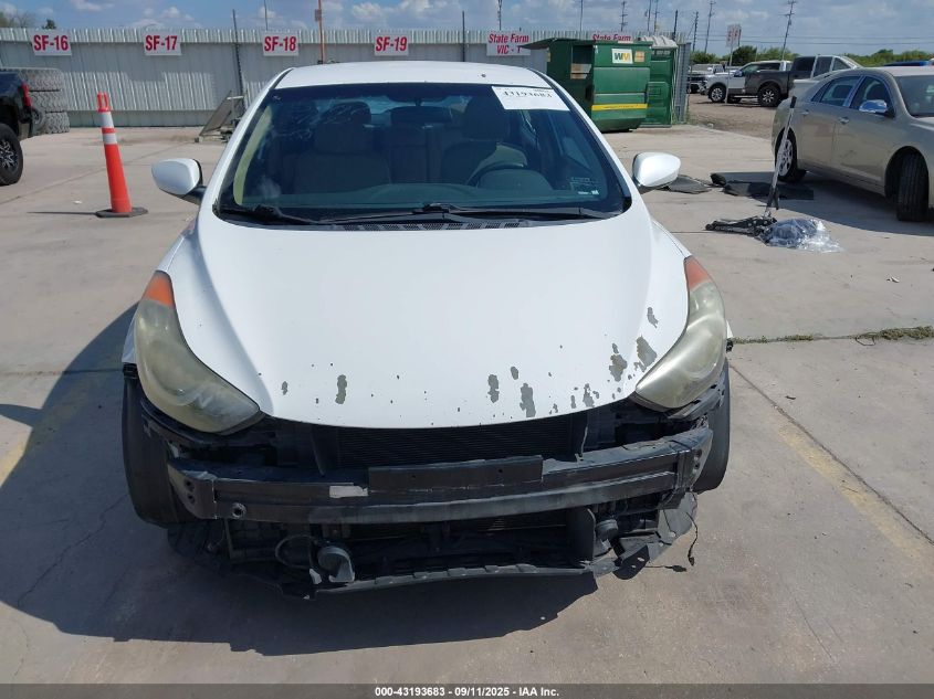 2013 Hyundai Elantra Gls VIN: 5NPDH4AE3DH274992 Lot: 43193683