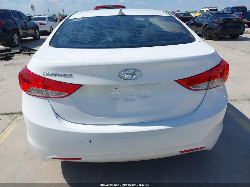 2013 Hyundai Elantra Gls VIN: 5NPDH4AE3DH274992 Lot: 43193683