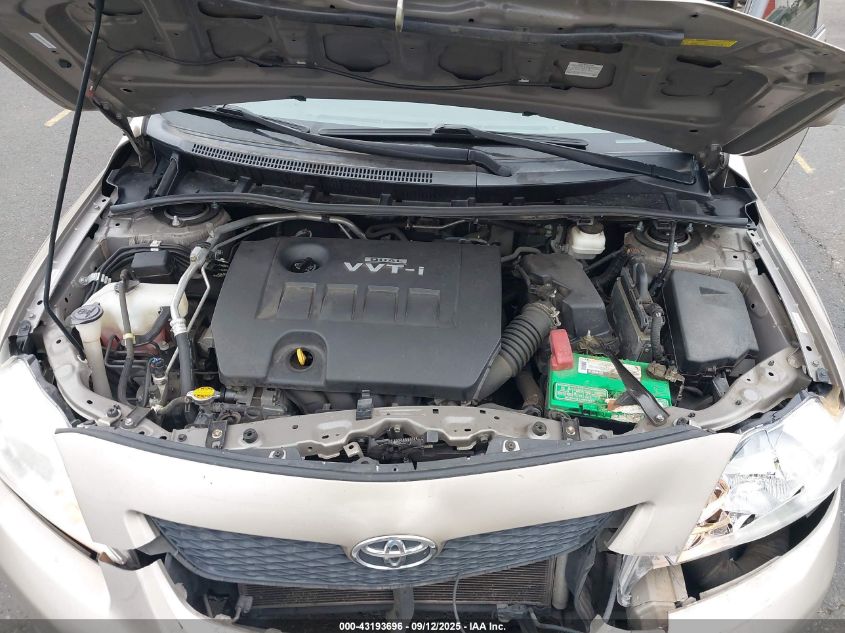 2010 Toyota Corolla Le VIN: 1NXBU4EE8AZ191911 Lot: 43193696