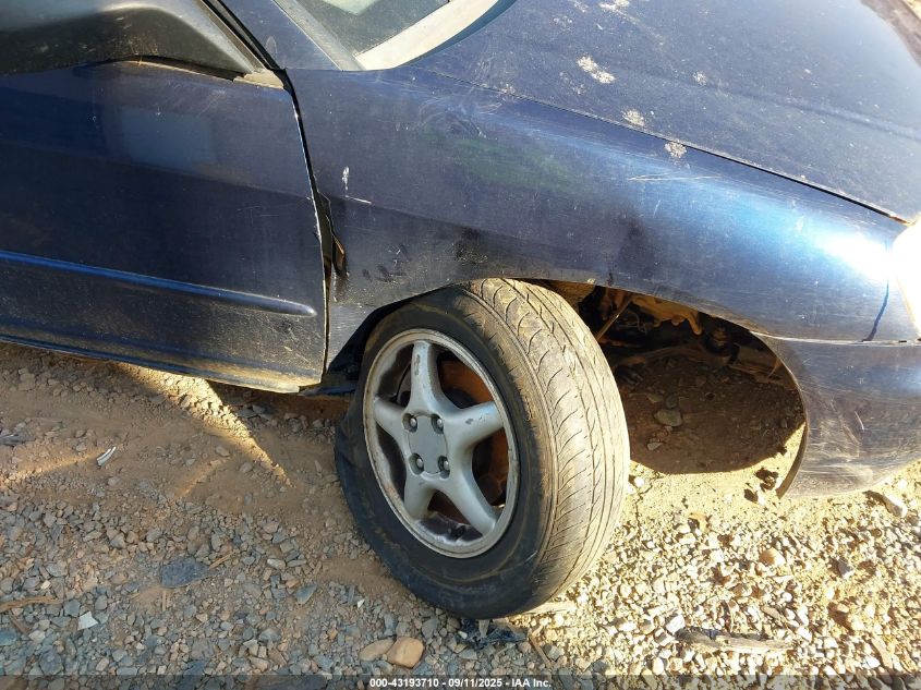 2003 Honda Civic Lx VIN: JHMES16593S001518 Lot: 43193710