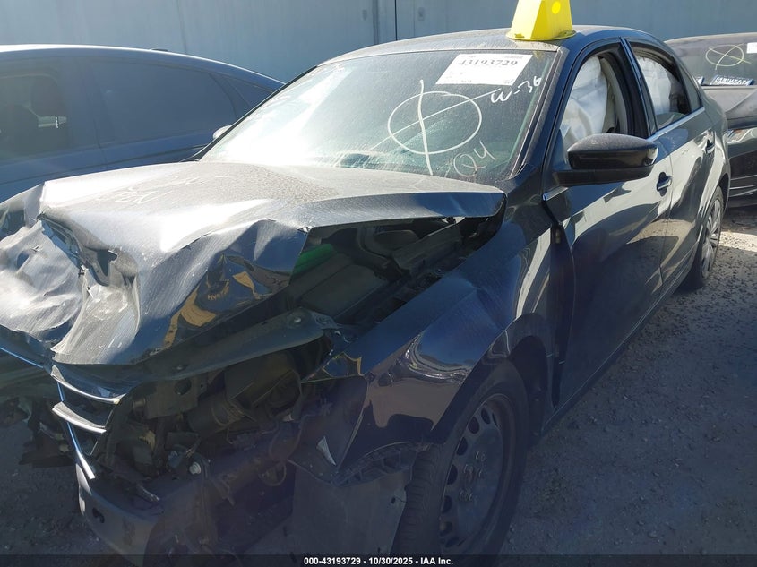 2017 Volkswagen Jetta 1.4T S black sedan gasoline 3VW2B7AJ6HM281181 photo #3