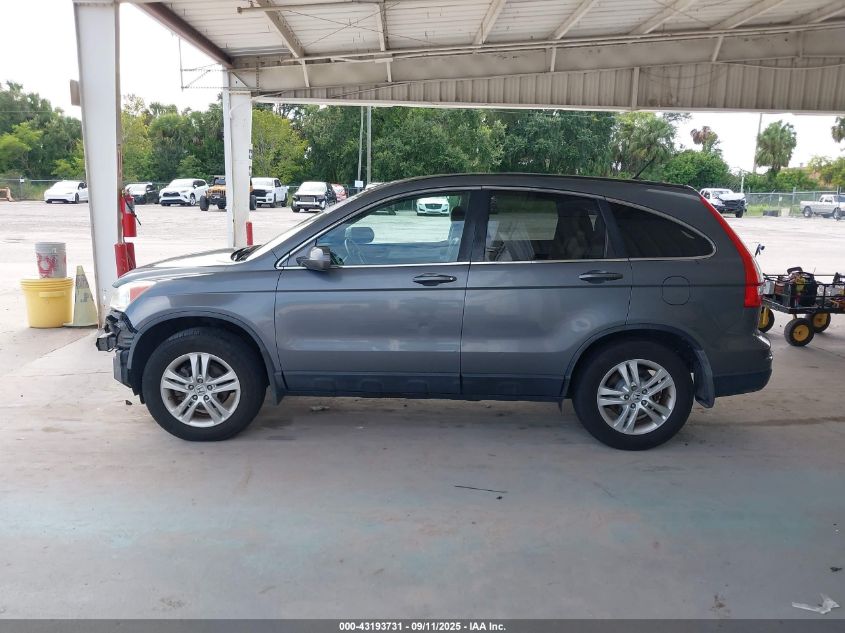 2010 Honda Cr-V Ex-L VIN: 5J6RE3H78AL016274 Lot: 43193731