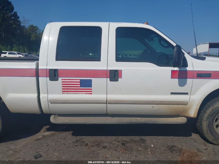 2002 Ford F250 Super Duty VIN: 1FTNW21F42EB41128 Lot: 43193761