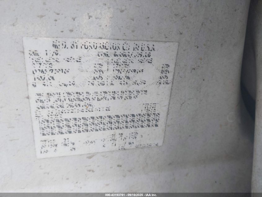 2002 Ford F250 Super Duty VIN: 1FTNW21F42EB41128 Lot: 43193761