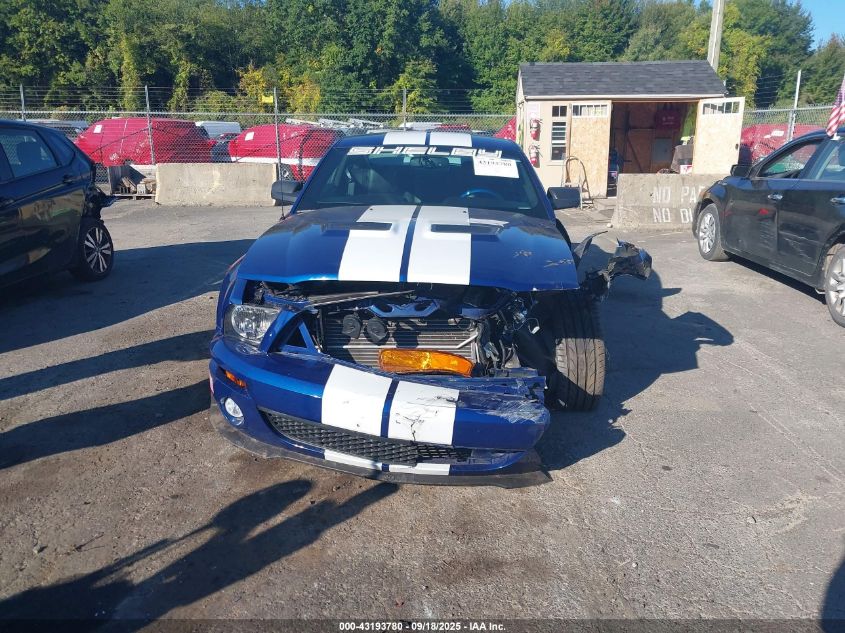 2009 Ford Mustang Shelby Gt500 VIN: 1ZVHT88S895133990 Lot: 43193780