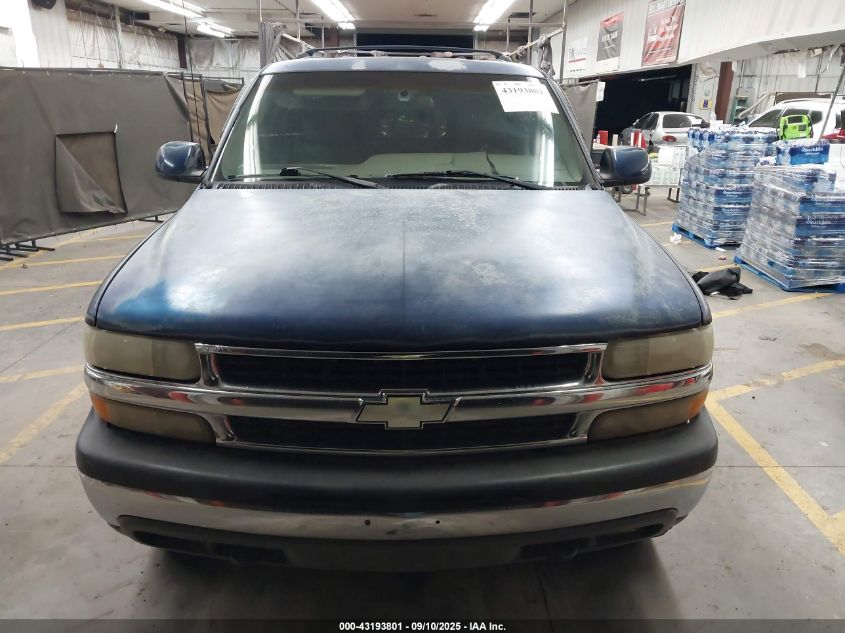 2001 Chevrolet Tahoe Lt VIN: 1GNEK13TX1J314804 Lot: 43193801