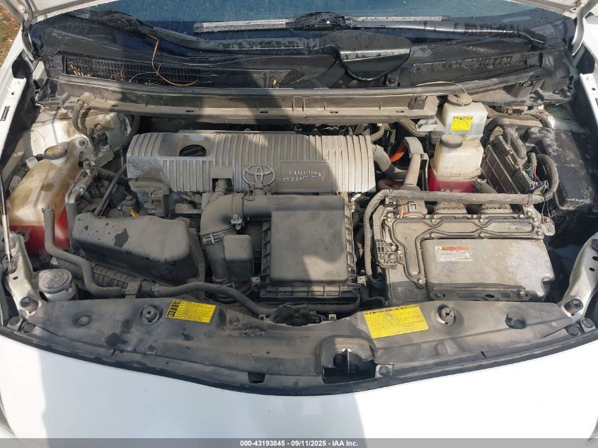 2012 Toyota Prius Plug-In Advanced VIN: JTDKN3DP4C3019947 Lot: 43193845
