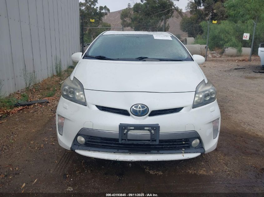 2012 Toyota Prius Plug-In Advanced VIN: JTDKN3DP4C3019947 Lot: 43193845