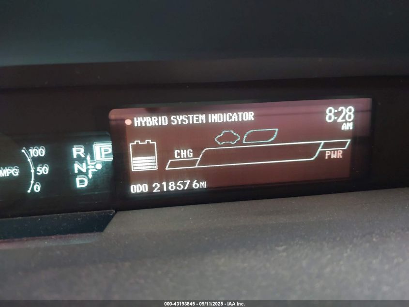 2012 Toyota Prius Plug-In Advanced VIN: JTDKN3DP4C3019947 Lot: 43193845