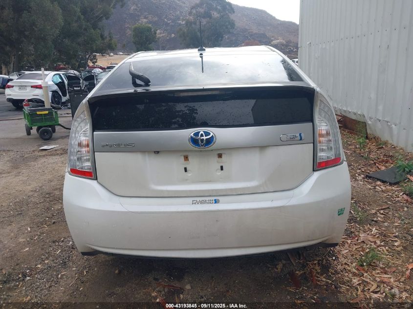 2012 Toyota Prius Plug-In Advanced VIN: JTDKN3DP4C3019947 Lot: 43193845
