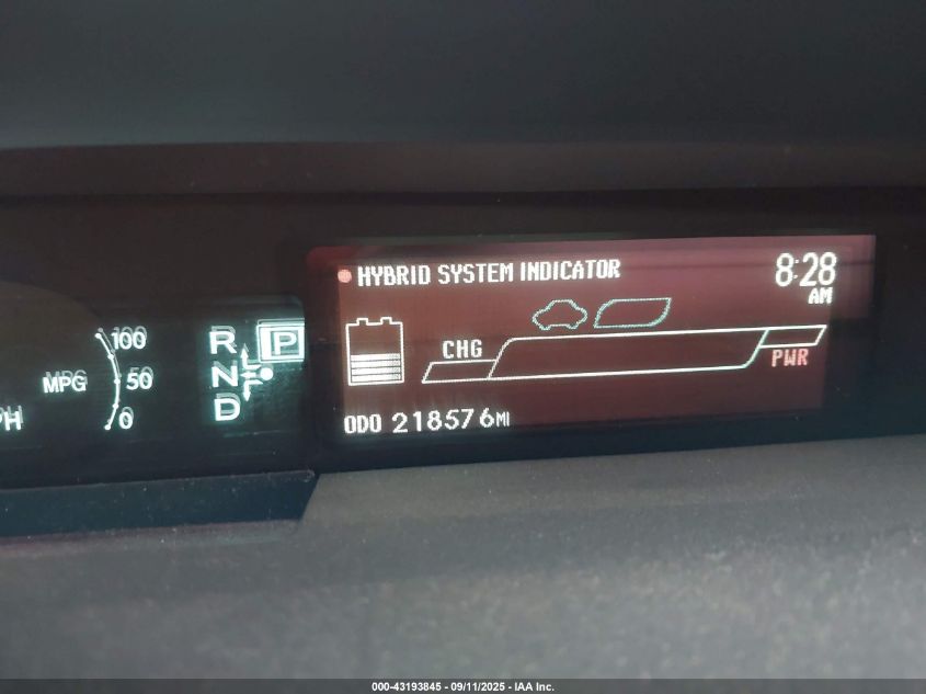 2012 Toyota Prius Plug-In Advanced VIN: JTDKN3DP4C3019947 Lot: 43193845