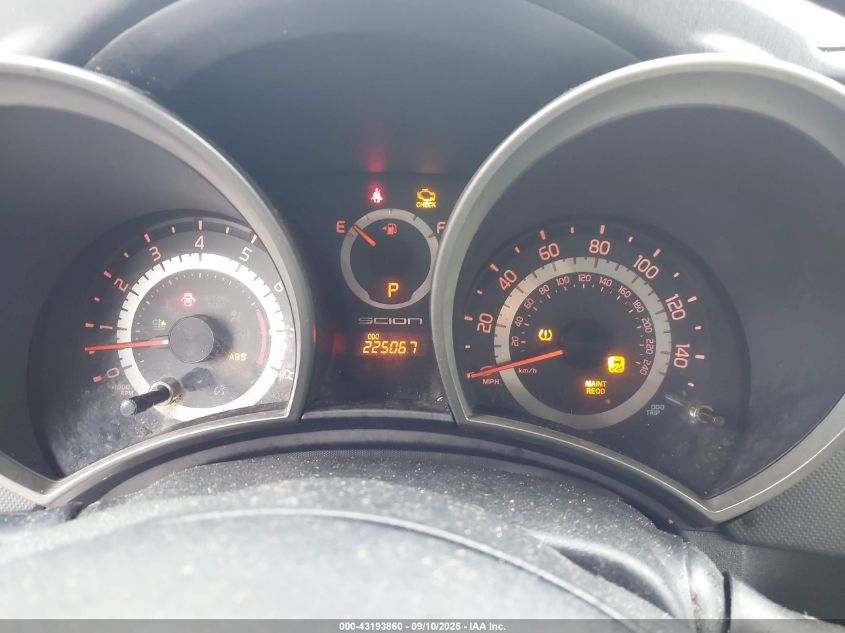 2011 Scion Tc VIN: JTKJF5C71B3015027 Lot: 43193860