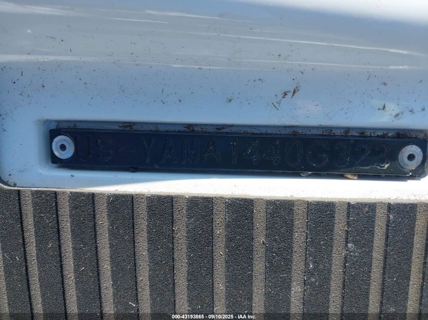 2023 Yamaha Vx Deluxe VIN: 00000YAMA1442G323 Lot: 43193865