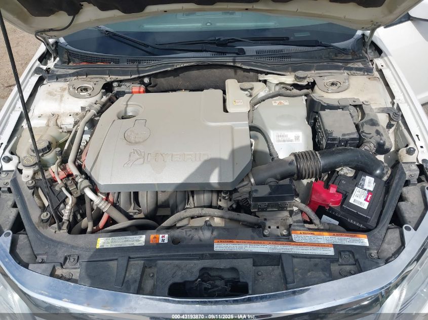 2010 Ford Fusion Hybrid VIN: 3FADP0L32AR199207 Lot: 43193870