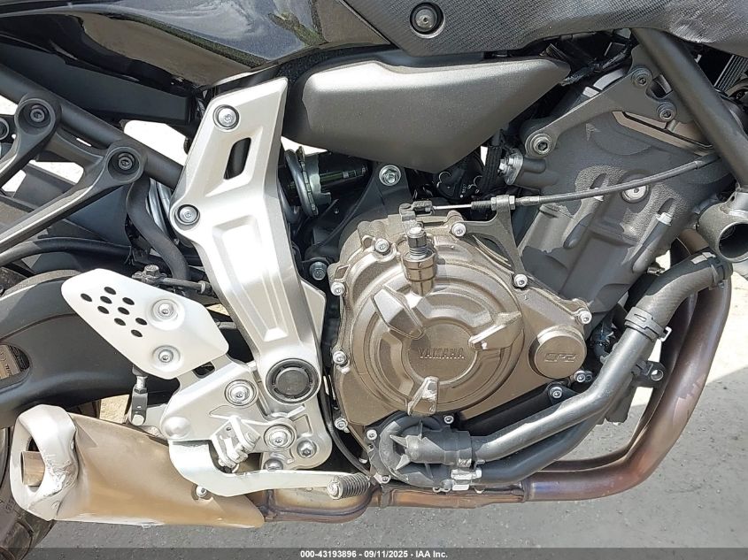 2016 Yamaha Fz07 C VIN: JYARM06Y3GA002432 Lot: 43193896