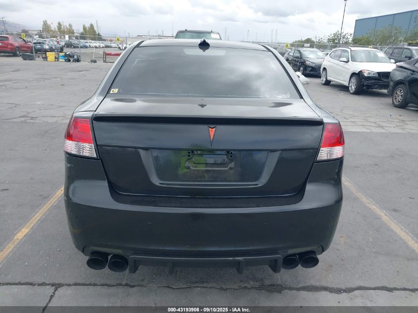 2008 Pontiac G8 Gt VIN: 6G2EC57Y88L119244 Lot: 43193906