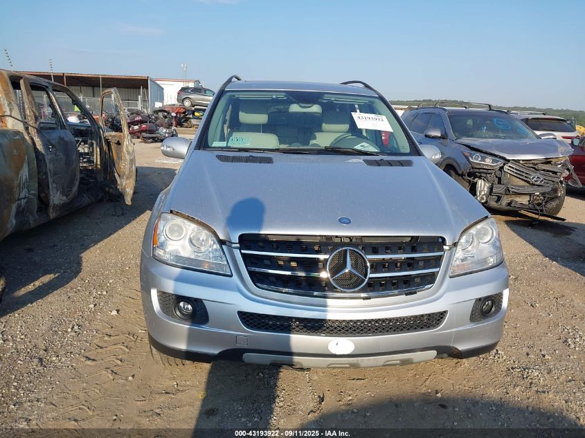 2007 Mercedes-Benz Ml 350 4Matic VIN: 4JGBB86E17A258953 Lot: 43193922