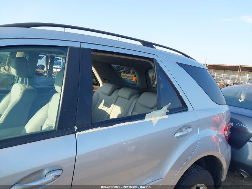 2007 Mercedes-Benz Ml 350 4Matic VIN: 4JGBB86E17A258953 Lot: 43193922