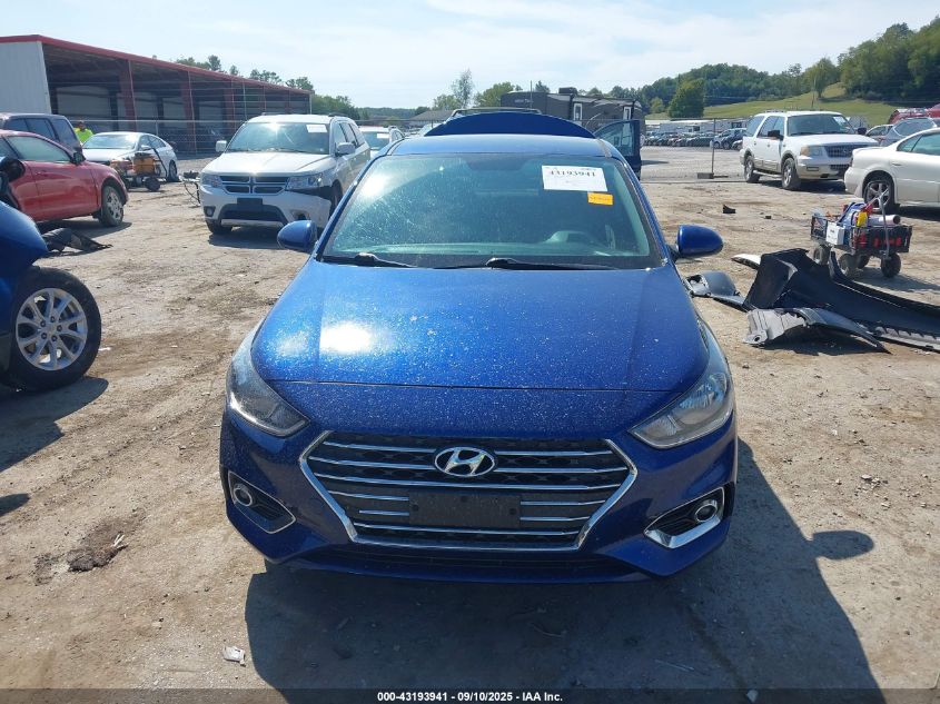 2021 Hyundai Accent Sel VIN: 3KPC24A61ME134563 Lot: 43193941