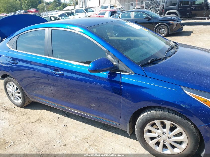 2021 Hyundai Accent Sel VIN: 3KPC24A61ME134563 Lot: 43193941