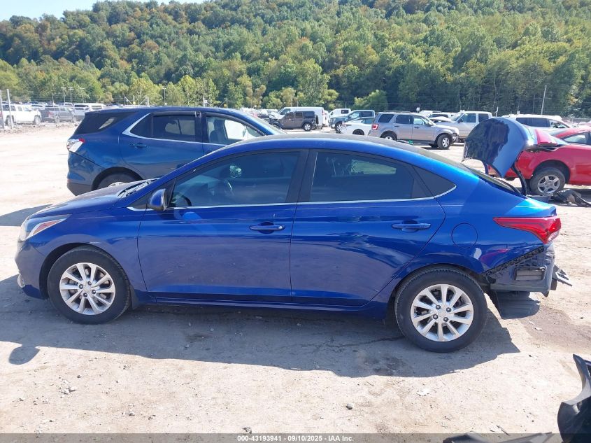 2021 Hyundai Accent Sel VIN: 3KPC24A61ME134563 Lot: 43193941