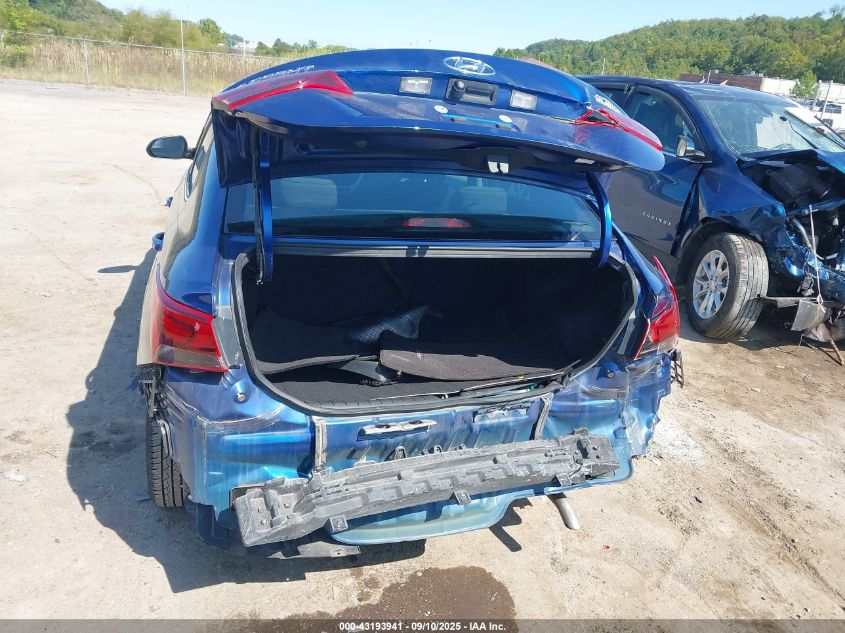 2021 Hyundai Accent Sel VIN: 3KPC24A61ME134563 Lot: 43193941