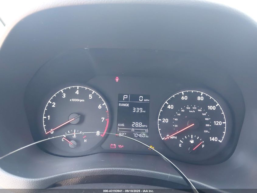 2021 Hyundai Accent Sel VIN: 3KPC24A61ME134563 Lot: 43193941