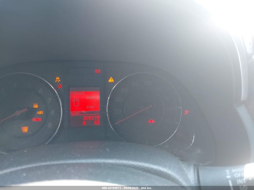 2010 Infiniti Fx35 VIN: JN8AS1MW5AM855858 Lot: 43193973