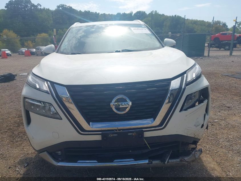 2021 Nissan Rogue Platinum Intelligent Awd VIN: JN8AT3DD7MW309062 Lot: 43193974
