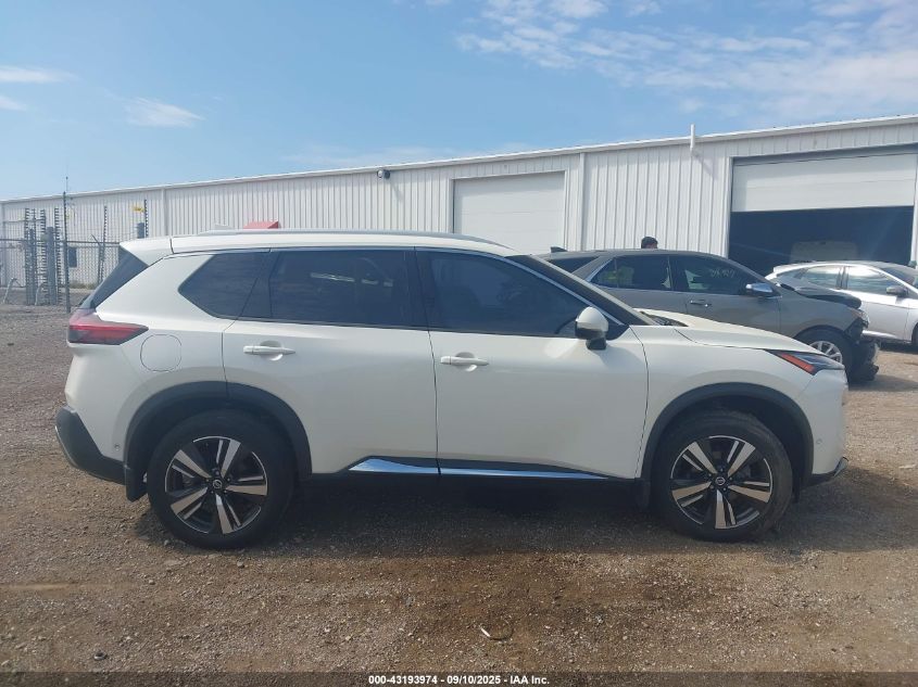 2021 Nissan Rogue Platinum Intelligent Awd VIN: JN8AT3DD7MW309062 Lot: 43193974