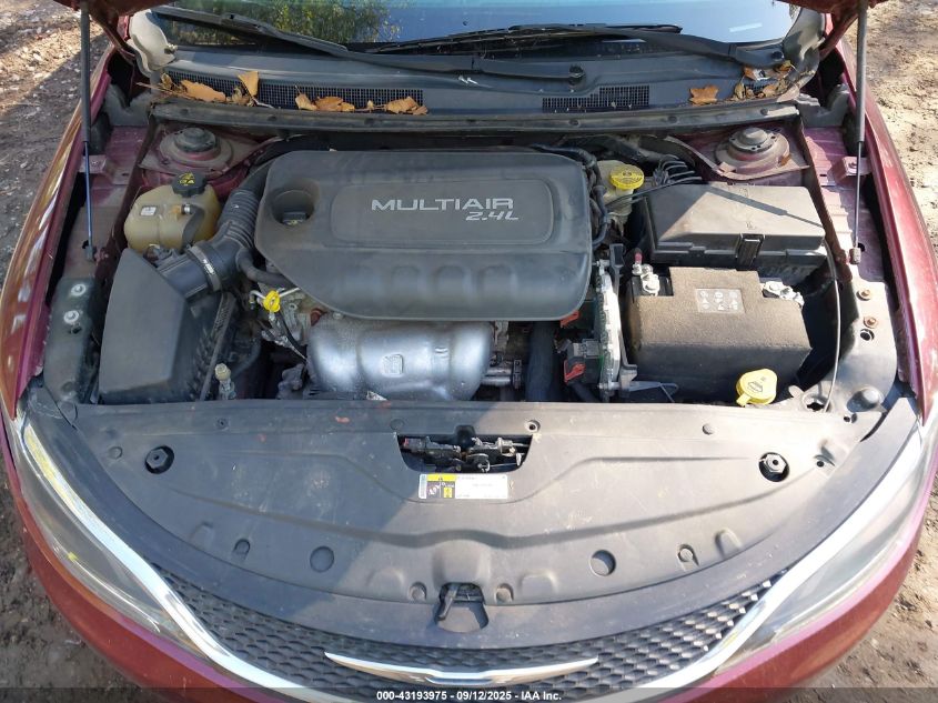 2015 Chrysler 200 Limited VIN: 1C3CCCAB2FN599649 Lot: 43193975