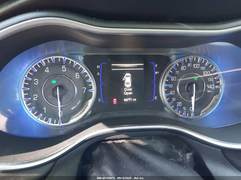 2015 Chrysler 200 Limited VIN: 1C3CCCAB2FN599649 Lot: 43193975