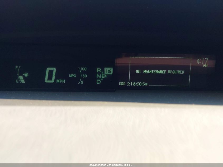 2010 Toyota Prius Iii VIN: JTDKN3DU4A5128965 Lot: 43193983